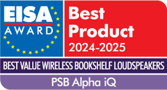 Alpha iQ - Streaming Powered Speakers with BluOS logo