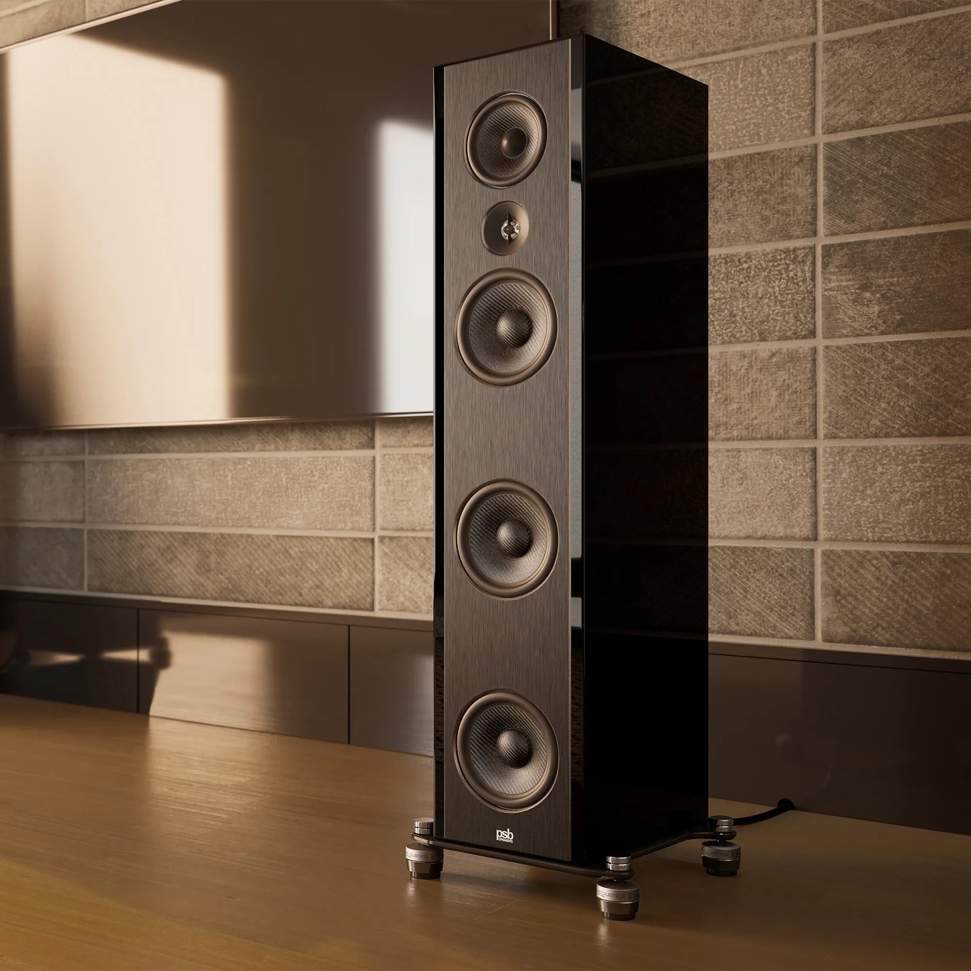 Precise and full-toned sound