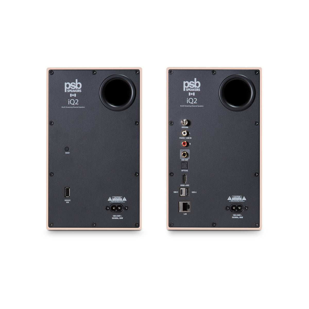 iQ2 - BluOS Streaming Powered Speakers
