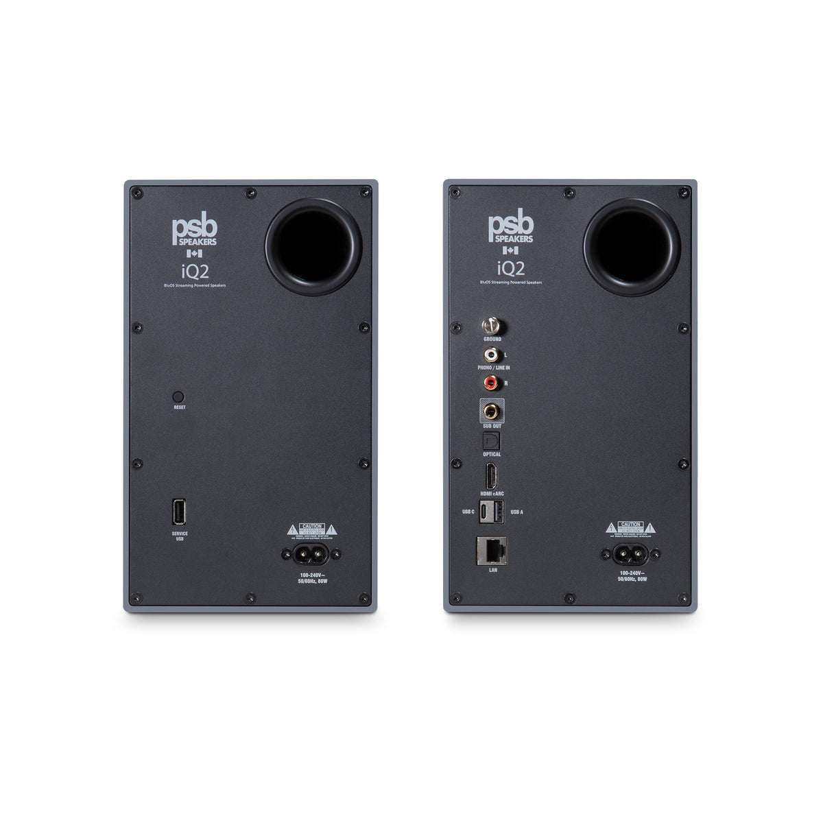 iQ2 - BluOS Streaming Powered Speakers