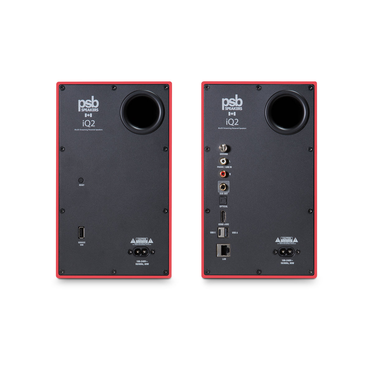 iQ2 - BluOS Streaming Powered Speakers