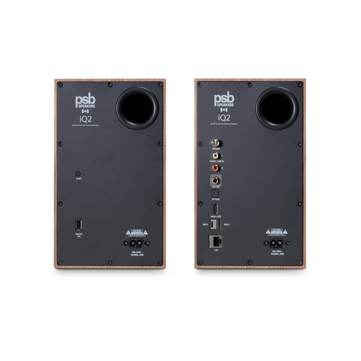 iQ2 - BluOS Streaming Powered Speakers