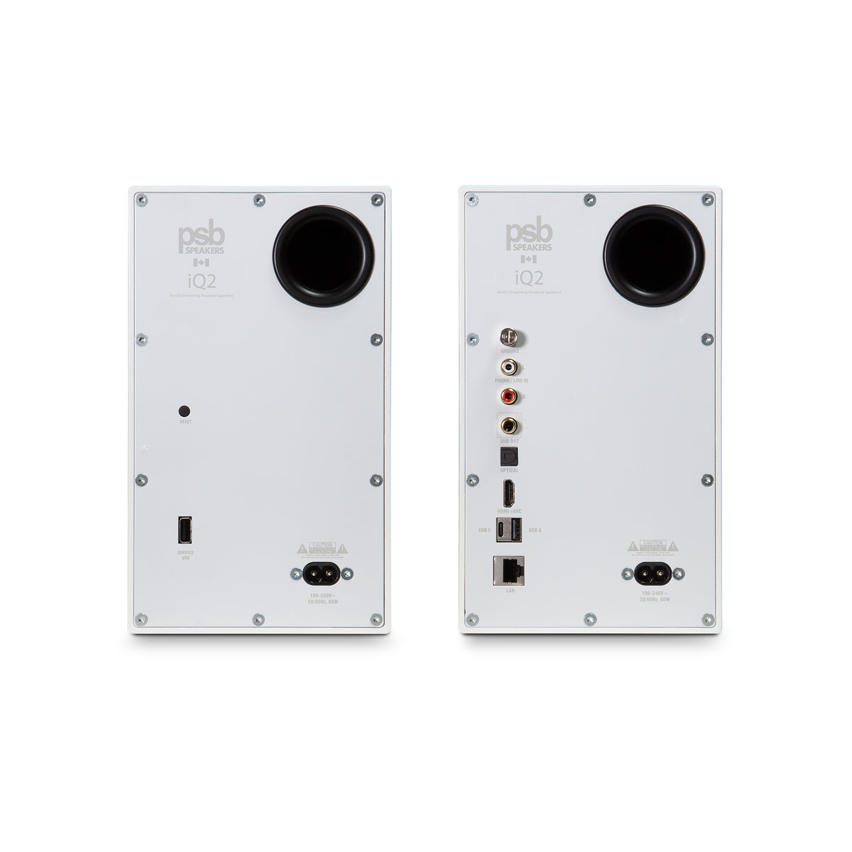 iQ2 - BluOS Streaming Powered Speakers