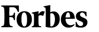 Forbes magazine logo in black