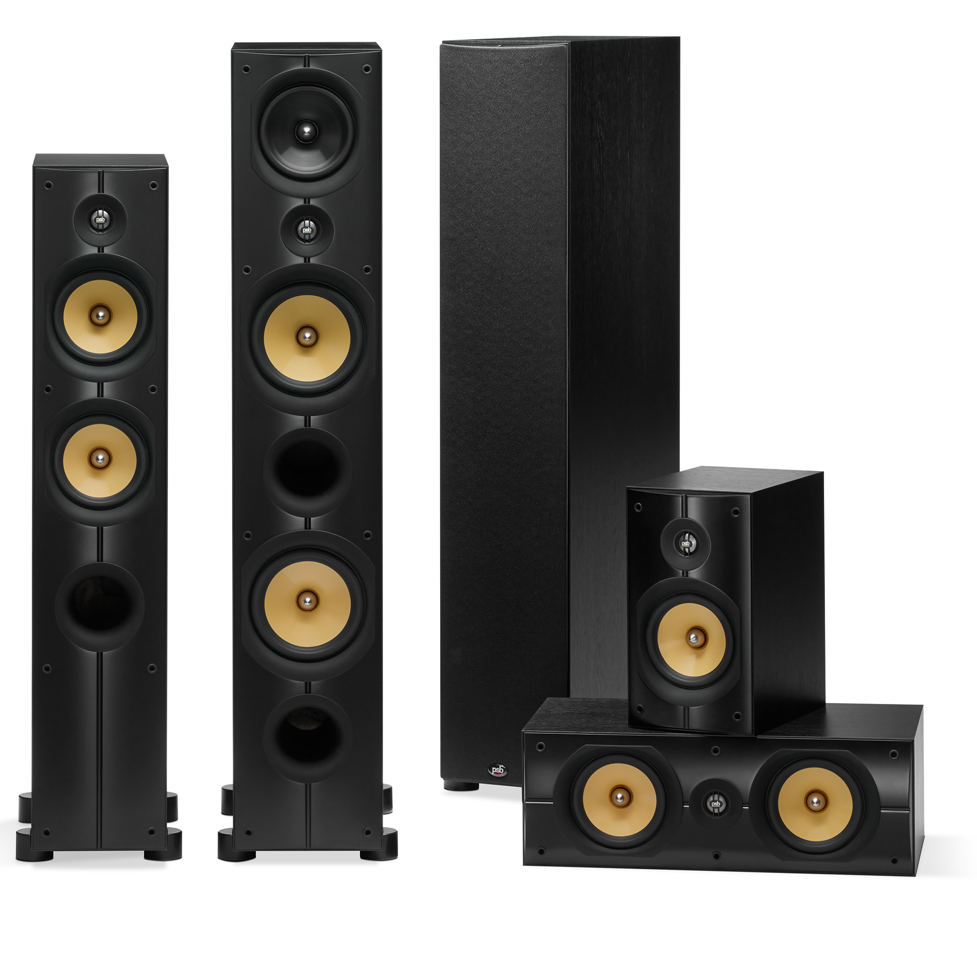 home theatre family  of speakers