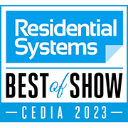 Cedia 2023 Residential systems Best of Show logo.