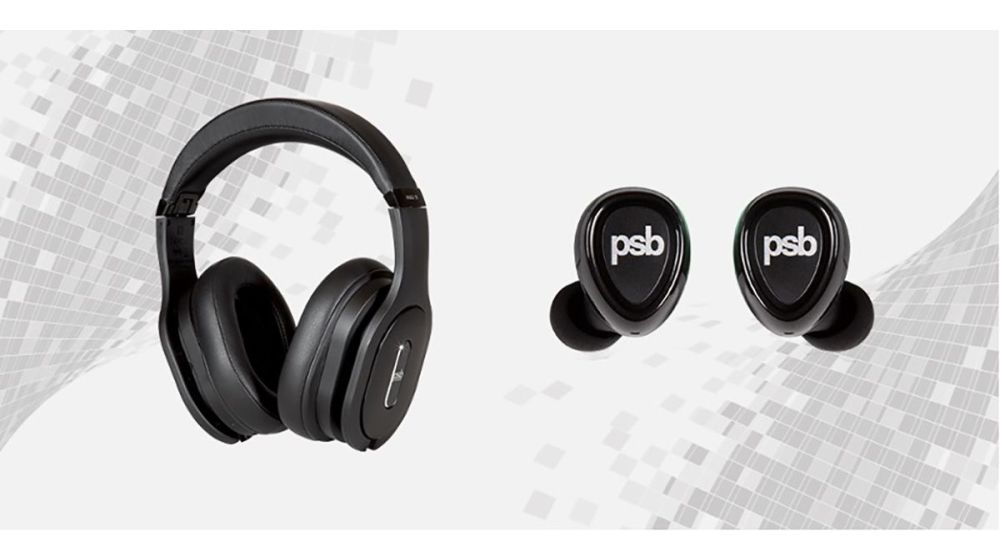 PSB M4U-8 and PSB TWM headphones and earphones