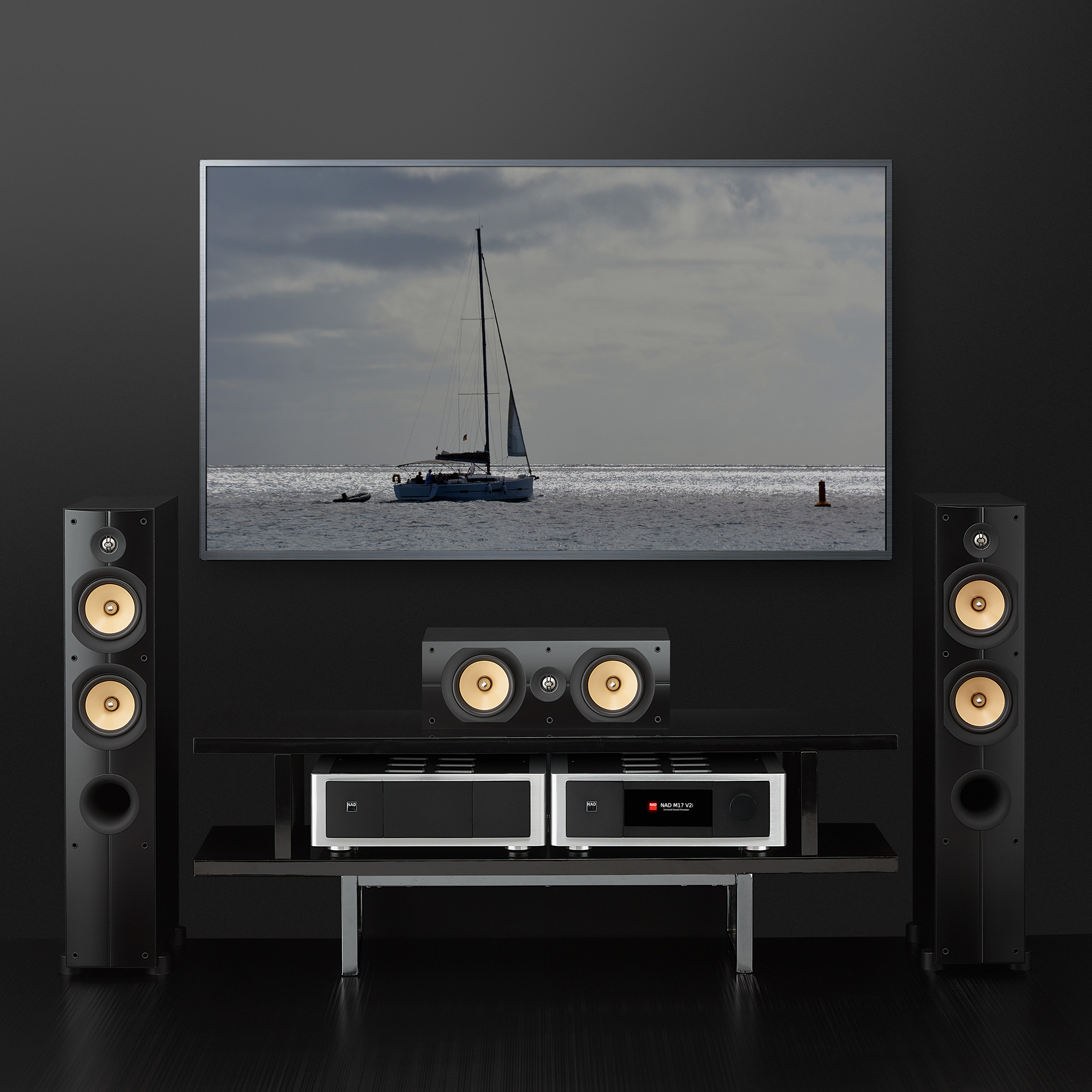 musical centre channel for home theatre